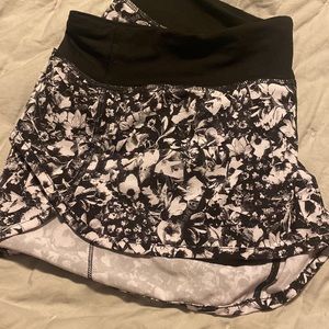 Lululemon NWT speed short MSUP/BLK